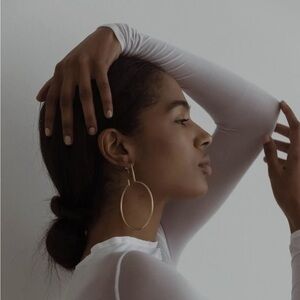 Knature the Label full circle hoops